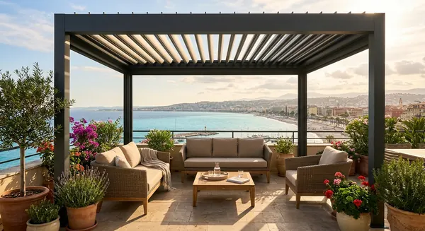Bioclimatic Pergolas on the Riviera: A Nice-Based Guide for 2026
