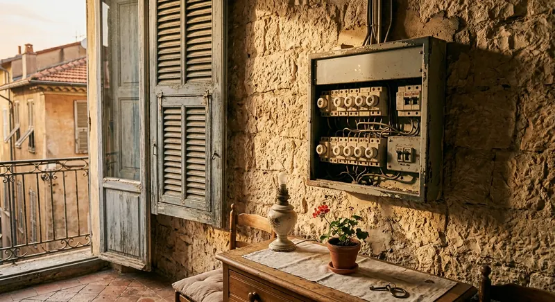 Outdated Electrical Panels in Nice's Old Apartments: A Buyer's Guide to NF C 15-100 Upgrades