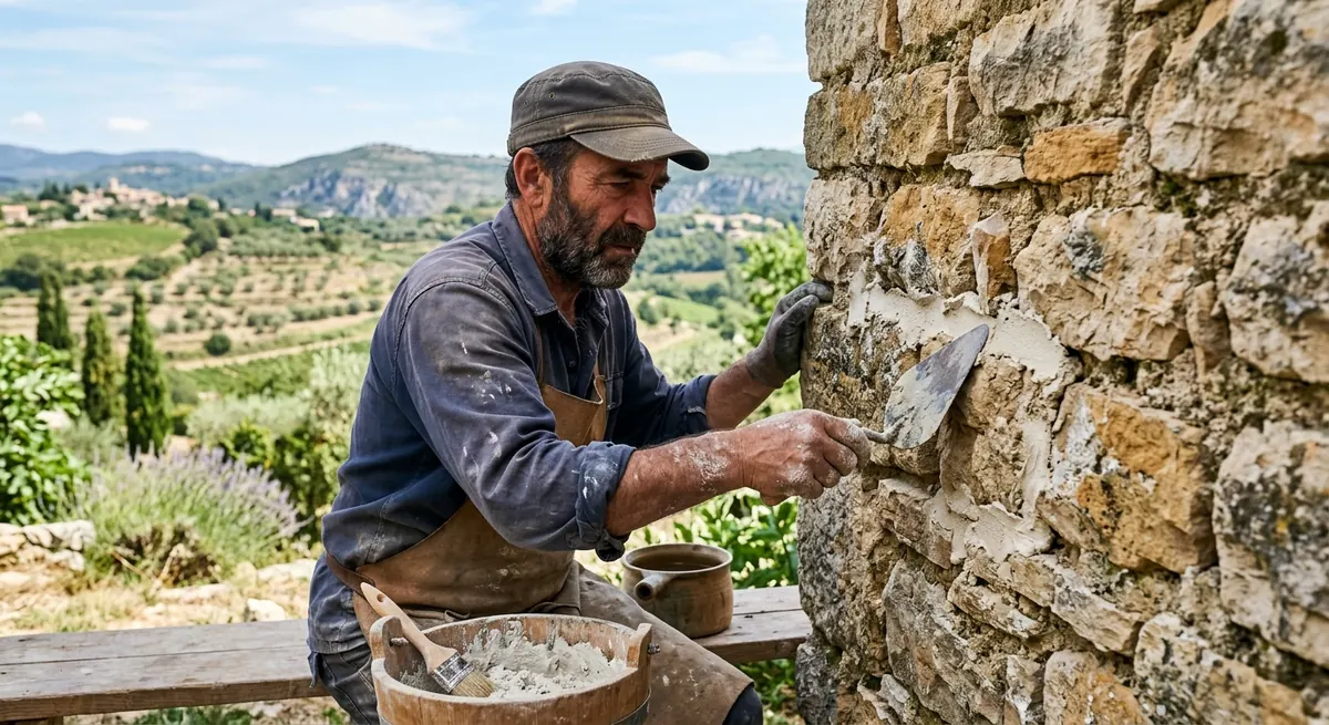 Rénovation bastide ancienne Alpes-Maritimes